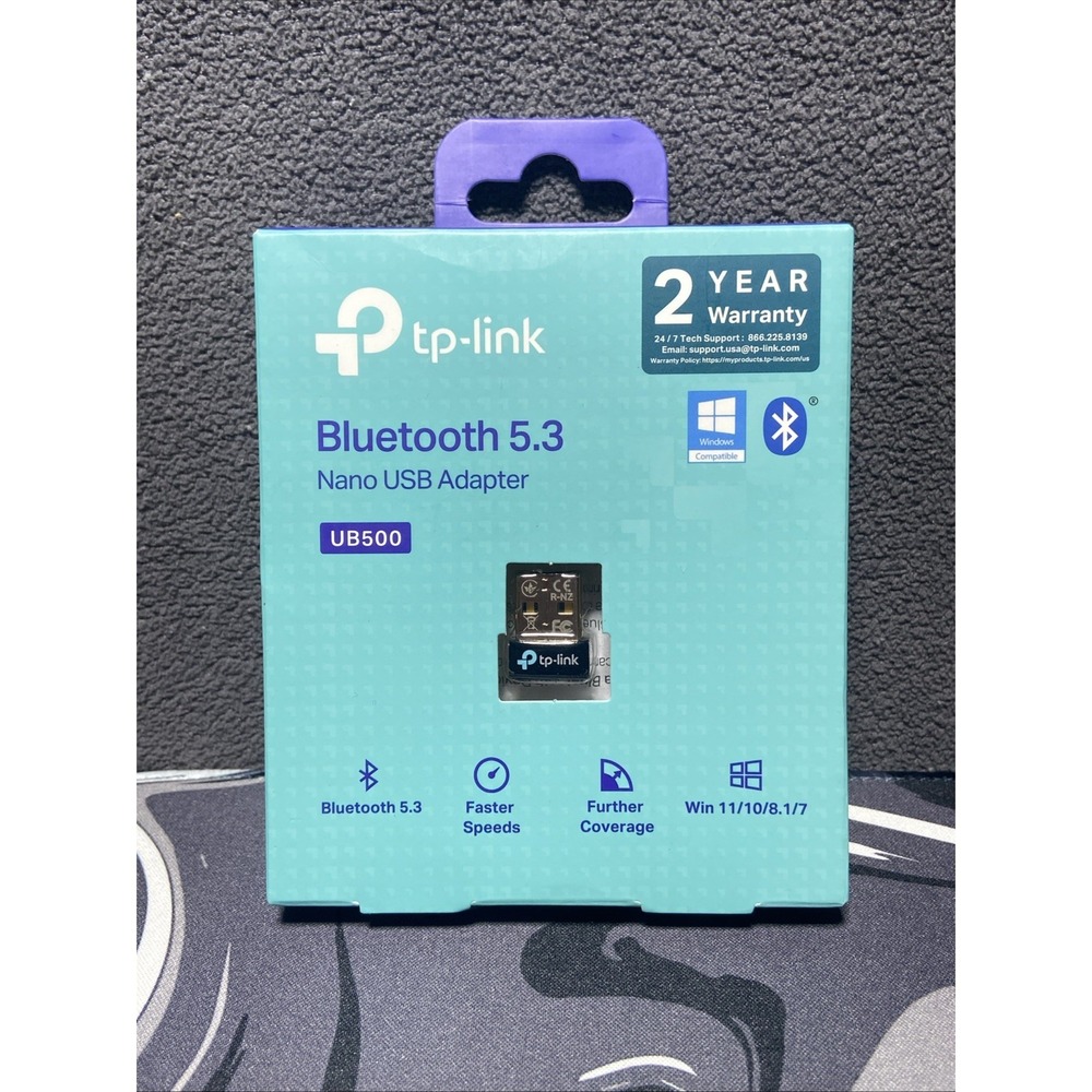 TP-Link UB500 Bluetooth 5.3 Wireless USB Dongle Adapter for PC Computer/XBox/PS4